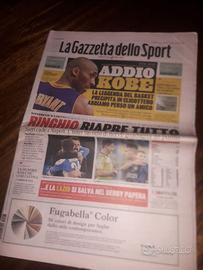 Morte Kobe Bryant  (Gazzetta dello sport)
