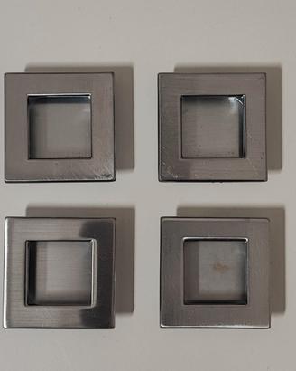 4 Maniglie incassate/da incasso per ante/porte