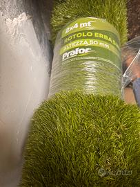 Rotolo Erba Sintetica 2x4mt 50mm