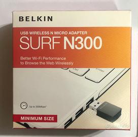 Micro adattatore usb Wireless N300