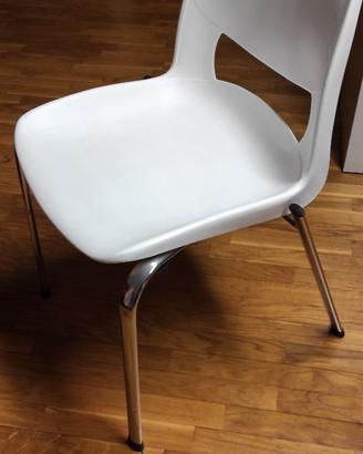 SEDIE PLASTICA/METALLO - impilabili