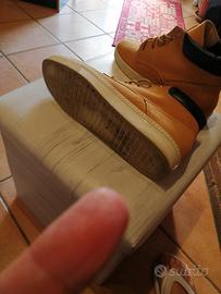 scarpe uomo  polacchine tipo timberland artigianal