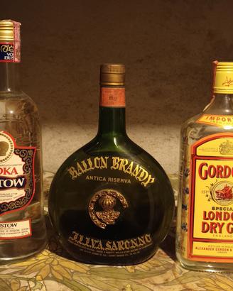 vodka brandy gin