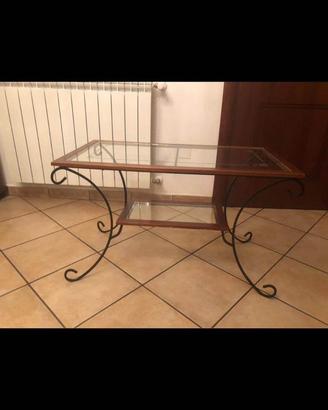 tavolino da solotto in arte povera