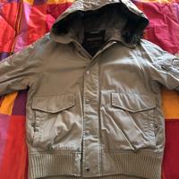 Woolrich parka corto beige