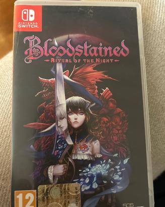 Nintendo switch gioco bloodstaines