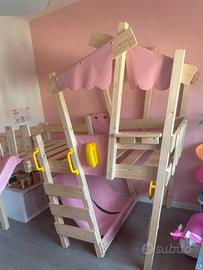 Letto con scivolo wickey