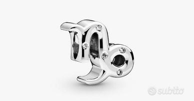 Pandora ciondolo charm Capricorno argento