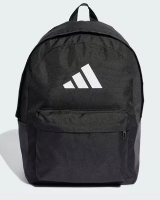 Zaino Adidas Classic 3 Bar Logo Nero Nuovo