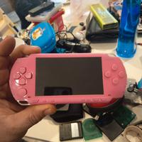 psp Sony rosa più giochi