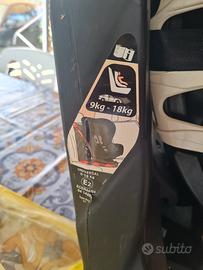 Seggiolone auto girevole