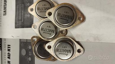 RARI TRANSISTORS PER FINALI SANSUI