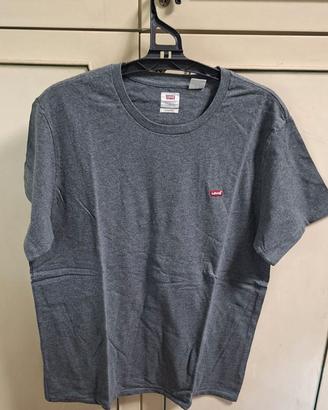 T-shirt Levi’s Uomo Grigio 100% Cotone Tg. L