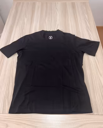 Louis Vuitton maglietta nera logo LV Circle S