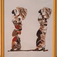 Quadro - Composizione con ali di farfalla