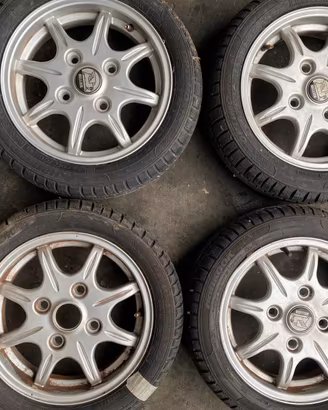 Cerchi in lega e gomme per Microcar Bellier