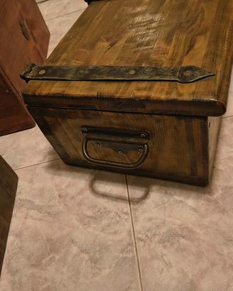 bauletto in legno massello