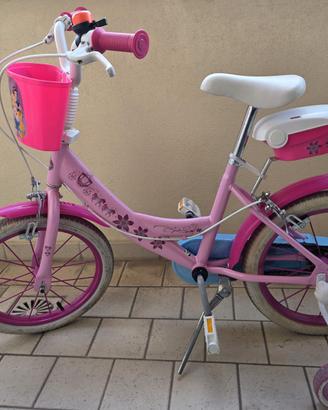 Bici principesse disney rosa
