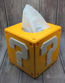 Porta fazzoletti super mario