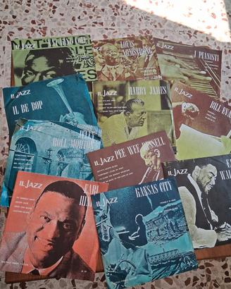 DISCHI JAZZ IN VINILE da 45 giri da collezione