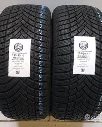 2 gomme 235 50 17 bridgestone a20927