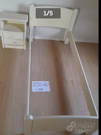 lettino e comodino