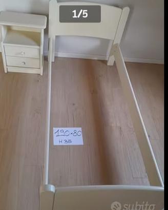 lettino e comodino
