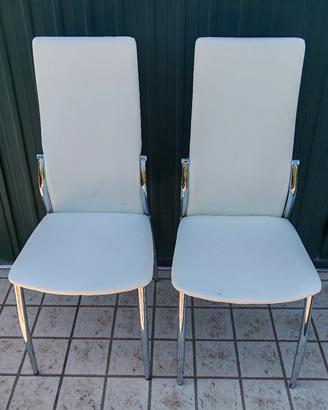 Set di 7 sedie vari modelli