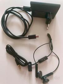 Auricolari e caricatore HTC Originali Vintage 2008