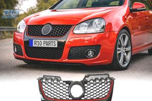 GRIGLIA VOLKSWAGEN VW GOLF 5 LOOK GTI NERA ROSSA