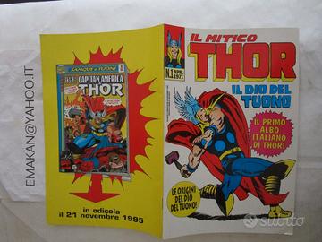 CAPITAN AMERICA & THOR 0-54 THOR N 1 RISTAMPA/1995