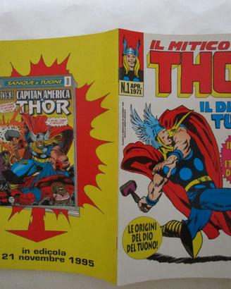CAPITAN AMERICA & THOR 0-54 THOR N 1 RISTAMPA/1995