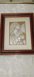 Quadro Bassorilievo in argento collezione Alliani