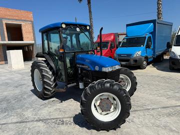 Trattore NEW HOLLAND TN 75 super con ponte sterzan