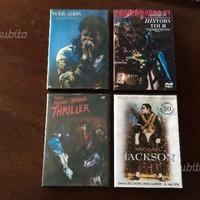 Lotto di 4 dvd di Michael Jackson