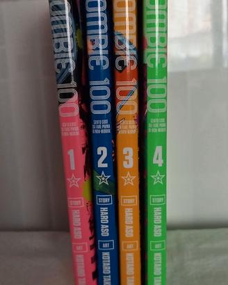Manga serie  Zombie 100 di Haro Aso