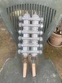 Centralina termosifoni / collettore complanare 6+6