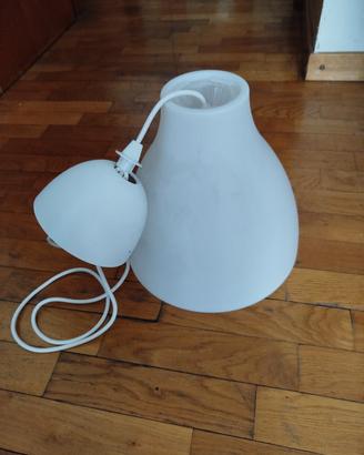 Lampadario bianco Ikea