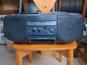 radio cd cassette sony