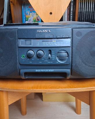 radio cd cassette sony