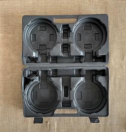 Valigetta rigida porta dischi + manubri