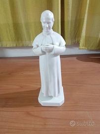 statuina di san giovanni bosco ceramica Ronzan