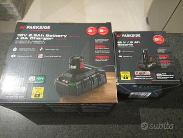 Kit batteria 12v + 5ag 12volt parkside 