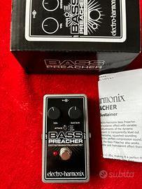 Pedale electroharmonix bass preacher