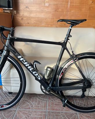 Bici carbonio montata campagnolo