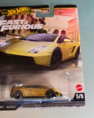  Hot Wheels Fast&Furious Lamborghini Gallardo 