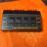 Hifi Speaker Audio Swicthbox controlla 8 diffusori