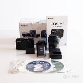 Canon EOS M2 EF-M 22mm, 18-55mm CINEMA CAMERA