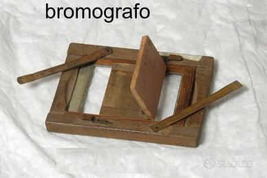 Bromografo in legno per tessere formato 6x9