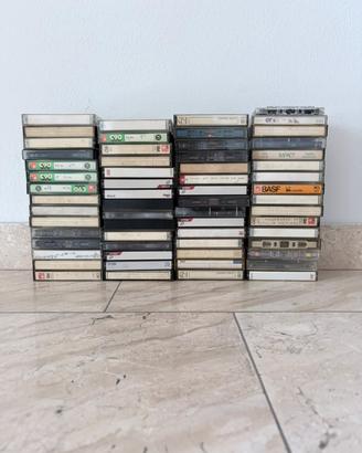 Lotto 60 musicassette registrate